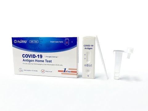 
            
                Load and play video in Gallery viewer, Fastep At Home COVID-19 Antigen Test - 2 Tests per Kit (FDA - EUA #220191)
            
        